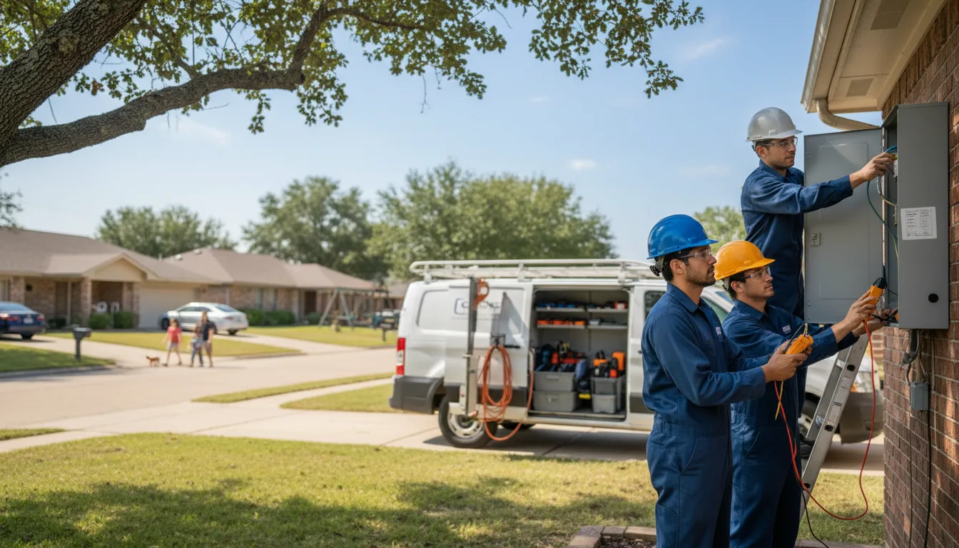 Certified electrician providing emergency electrical services in Henning, MN